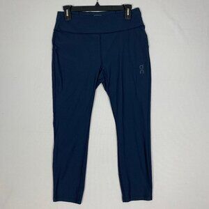 On Cloud Active Tights Women's Large Navy Blue